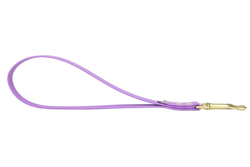 smycz-krotka-lilac-mosiezny-sprezynowy-biothane-accdog