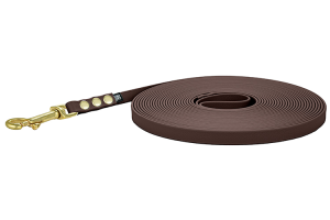 Linka z Biothane® Dark Brown