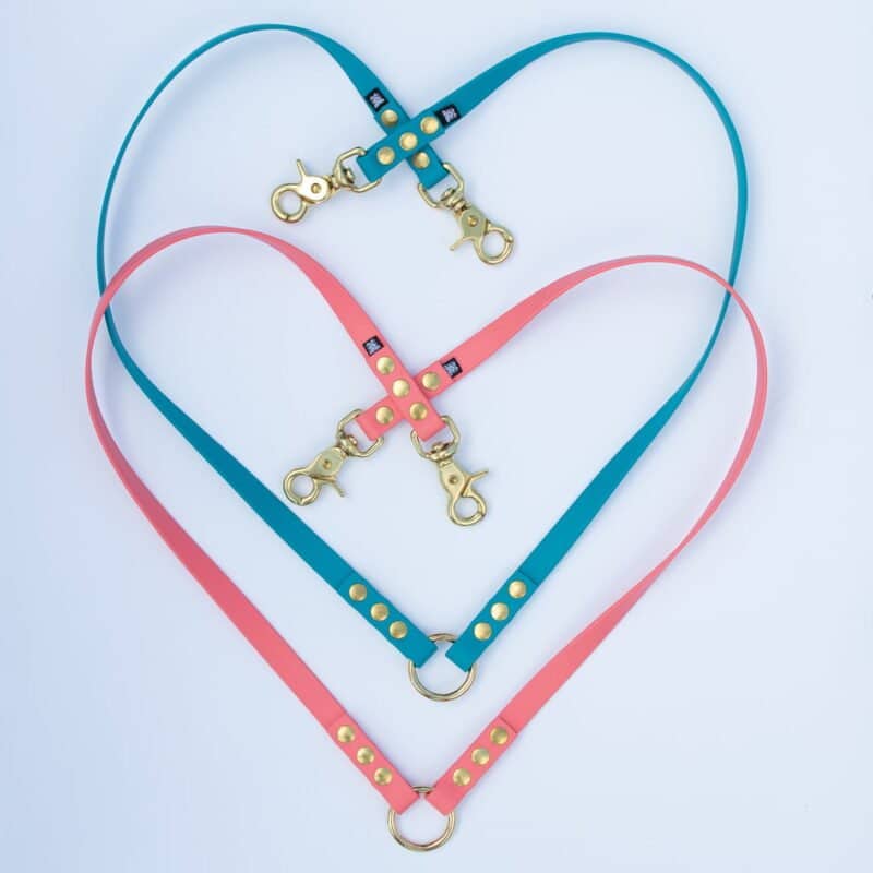 dwojnik-peach-lagune-mosiezne-biothane-accdog