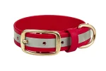 obroza-reflective-metalowa-klamra-classic-red-accdog