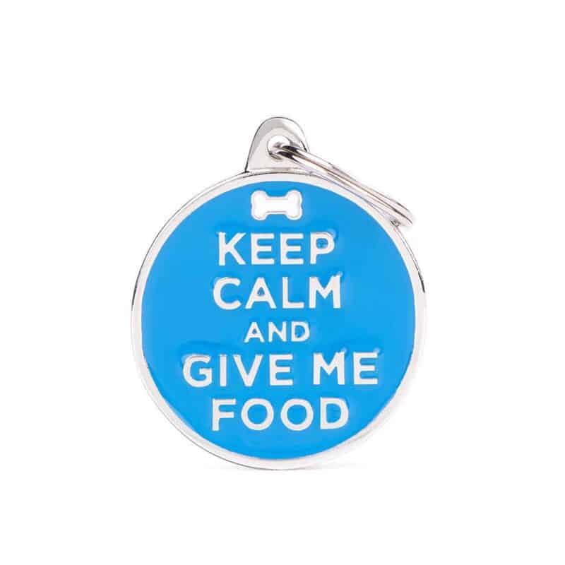 id-tag-big-circle-keep-calm-and-give-me-food