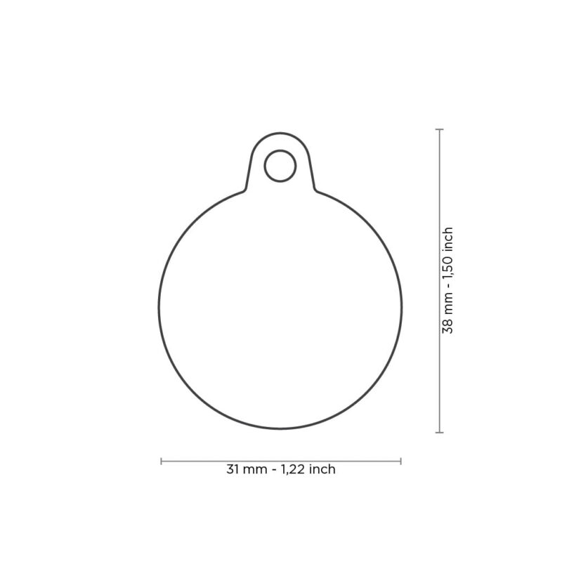 myfamily-id-tag-hushtag-collection-aluminium-black-circle-with-green-rubber2