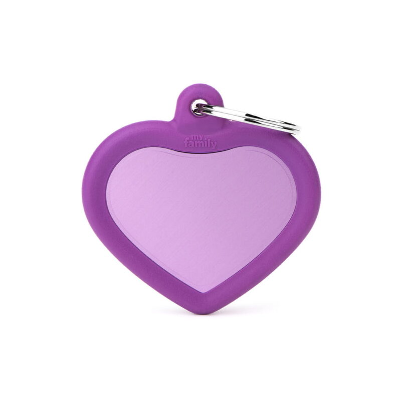 myfamily-id-tag-hushtag-collection-aluminium-purple-heart-with-purple-rubber