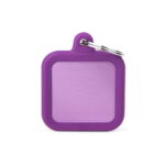 myfamily-id-tag-hushtag-collection-aluminium-purple-square-with-purple-rubber