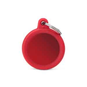 myfamily-id-tag-hushtag-collection-aluminium-red-circle-with-red-rubber