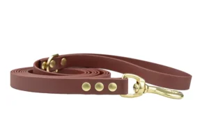 smycz-miejska-saddle-brown-mosiezny-sprezynowy-biothane-accdog