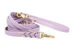 smycz-przepinana-lavender-mosiezny-spustowy-biothane-accdog