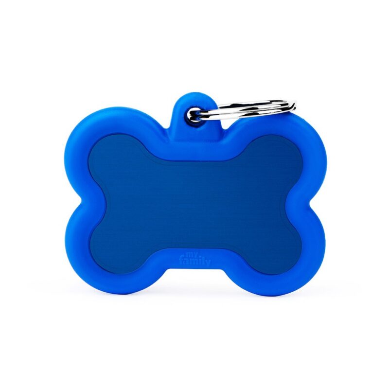 myfamily-id-tag-hushtag-collection-aluminium-blue-bone-with-blue-rubber