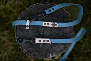 Smycz FREE HANDS Biothane® Rainbow