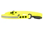 smycz-miejska-reflective-neon-yellow-czarne-aluminiowy-zakrecany-biothane-accdog-750