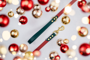 Smycz miejska Biothane® Merry Christmas