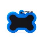 hushtag-big-black-aluminum-bone-id-tag-with-blue-rubber