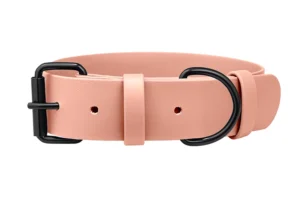 Obroża Biothane 38 mm Salmon Pink