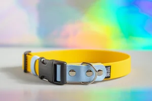 Obroża Biothane® z klamrą Duraflex® Rainbow