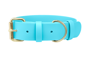 Obroża Biothane® 38 mm Baby Blue