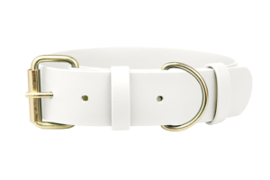 Obroża Biothane® 38 mm White