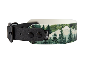 Obroża Biothane® Greyhound Góry Black