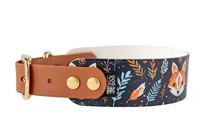 Obroża Biothane® Greyhound Liski Classic Brown