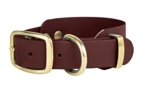 Obroża Biothane® Greyhound Saddle Brown