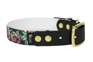 Obroża Biothane® Róże