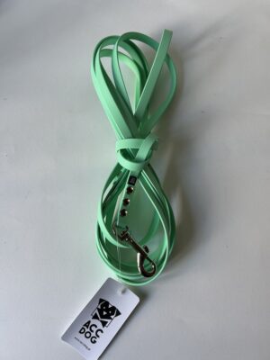 Linka treningowa Biothane Soft Mint 4,5 m 13 mm