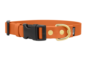 Obroża Biothane® z klamrą Duraflex® Pumpkin