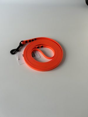Linka z Biothane® Neon Orange 4,7 m 13 mm WADA!