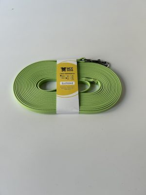 Linka z Biothane® Pastel Green 7 m 9 mm